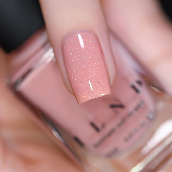 ILNP Knitted - Soft Pink Holographic Nail Polish