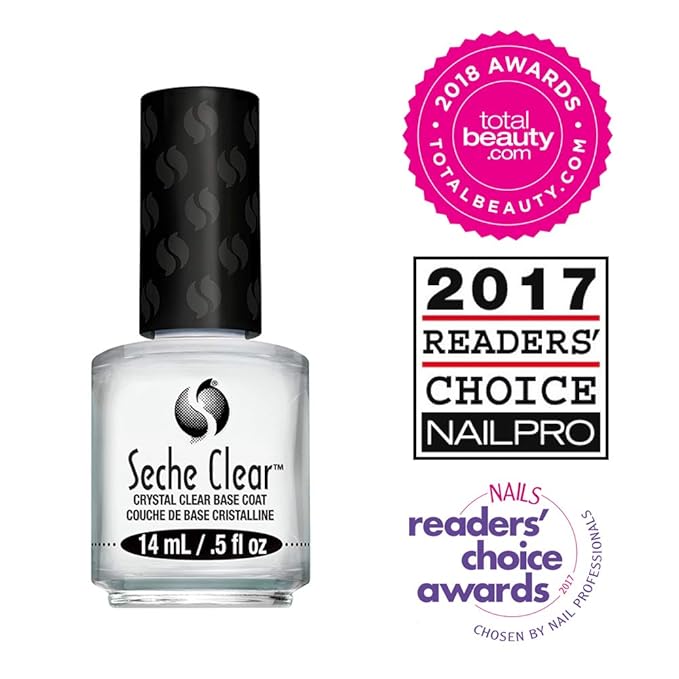 Seche Clear Base Coat .5 oz. No Formaldehyde & No Toluene
