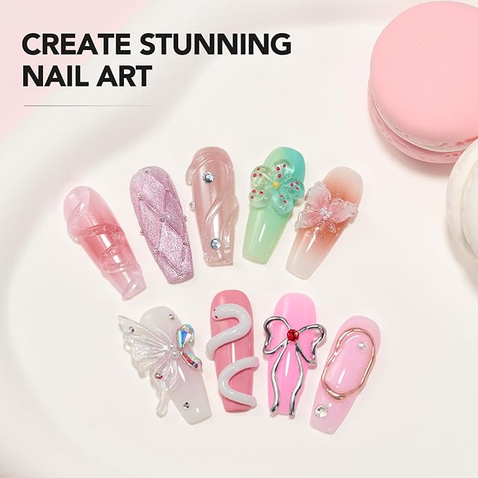 GAOY Clear 3D Sculpting Gel for Nail Art, 15g Solid Nail Gel Non-Sticky Hard Builder Gel for Carving, Molding and Building