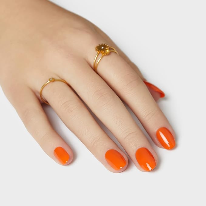 Nailtopia Bio-Sourced, Chip-Free Nail Lacquer - Fast Dry Nail Polish - Superfood-Infused - Natural Nail Polish - Carat Cake - 0.169 oz