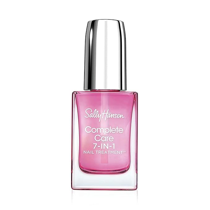 Sally Hansen Nail Treatment Complete Care 7-in-1 Nail Treatment™ | Strengthener, Base & Top Coat | Moisturizes, Restores & Protects with All-in-One Formula