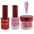WAVEGEL Soak-Off Gel, Nail Lacquer & Acrylic/Dip Powder Matching Set - Queen Collection - #086 Madame