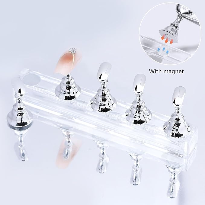28Pcs Nail Art Brushes, Nail Brush Set With 2 Set Nail Stand, Nail Art Design Tools, 15PCS Nail Brushes,5PCS Nail Dotting Tool and Sculpture Pen, 5PCS Liner Brush M011