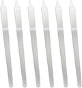 6PCS Diamond Nail File, Stainless Steel Diamond Dust Nail File for Natural Nails, Stainless Steel Fingernail Files for Salon Home(8.2 inch)
