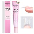 Beetles 20g Tipex Nail Glue Gel, No Wipe & No-Need-to-Hold, Designed for Tipex Instant Apex Nail Tips, Flat-Nail Friendly, DIY & Salon Use, UV/LED Cured