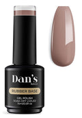 Dan's Nails Beige Paris Rubber Base Gel Coat Color | Soak off UV/LED Lamp, Professional Russian Manicure Nail Art