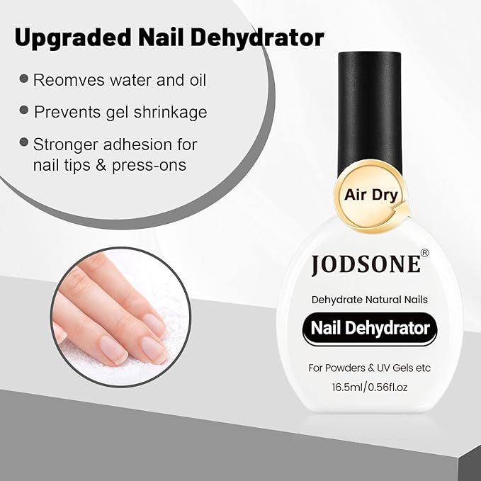 JODSONE 16.5ml Nail Dehydrator Professional Manicure Design Manicure DIY Ideal for Beginner Nail Artists