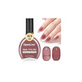 16.5ml Jelly Mauve Red Nail Polish Large Volume Quick Dry Nail Polish, Long Lasting Shine, Fingernail Toenail Nail Art DIY Home Travel Nail Art Gift