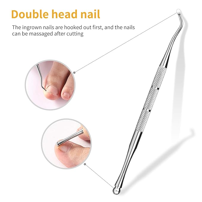 Toenail Clippers, Medical Grade Toe Nail Trimmer, Nail Clippers for Thick Nails or Ingrown Toenail Tool, Stainless Steel Sharp Pedicure Toe Nail Clippers Adult. (Black)