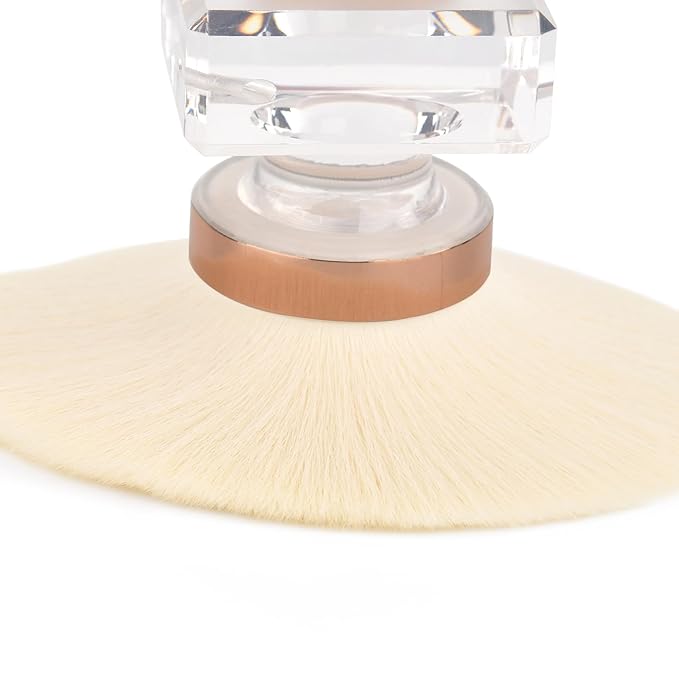 Nail Art Dust Powder Remover Brush Nail Art Dust Cleaner for Acrylic Nails Brush for Makeup Nail Arts Manicure Dust Cleaner Brush for Nail Cleaning Makeup Brush Tools (5)