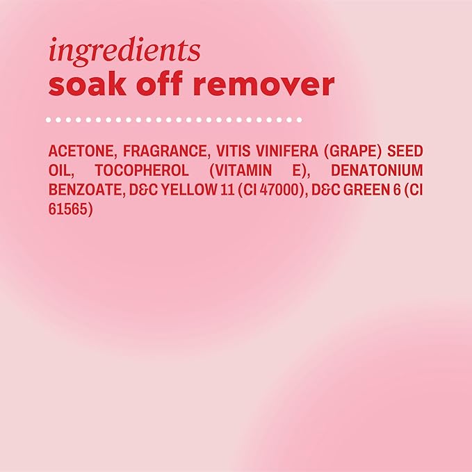 Onyx Professional Coconut Scented Nail Polish Remover with Nail File, 16 oz, Maximum Strength Soak Off Gel Polish Remover, Vitamin E & Grape Seed Oil Enriched Nourishing Formula