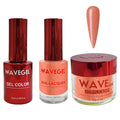 WAVEGEL Soak-Off Gel, Nail Lacquer & Acrylic/Dip Powder Matching Set - Queen Collection - #040 Sleek