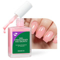 Nail Repair Protein for Thin Nails: Gelike EC 6 in 1 Natural Nail Strengthener Hardener Extra Strong and Growth - Long Lasting Polish and Fast Dry for Damaged Weak Splitting Treatment（(Pink 15ml)