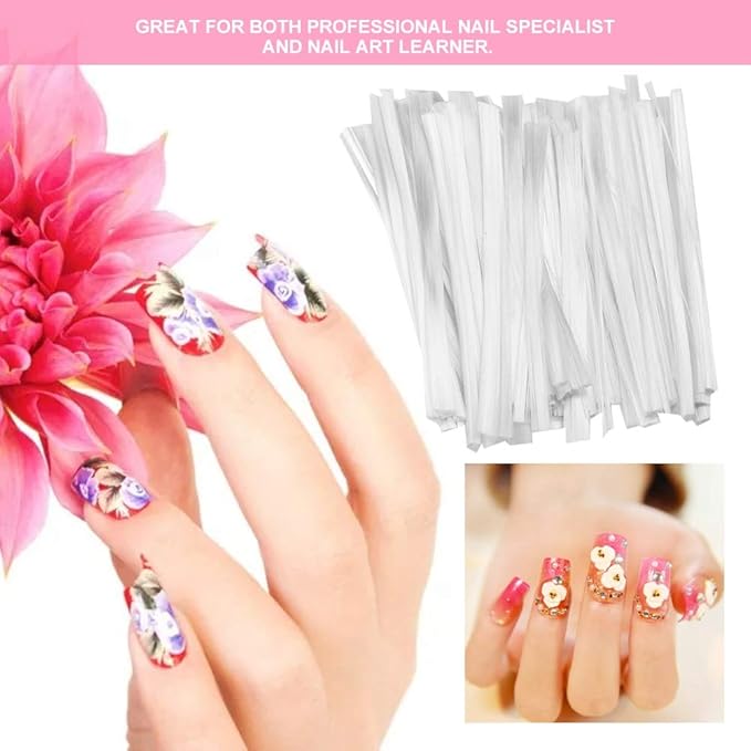 Safe Fiberglass Nail, Easy To Apply No Itch Fiberglass Nail Wrap Kit, for Professional Nail Specialist
