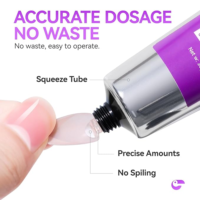 Gelike EC Solid Glue Gel for Nail - Adhesive for Press on Tips 30g