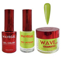 WAVEGEL Soak-Off Gel, Nail Lacquer & Acrylic/Dip Powder Matching Set - Queen Collection - #096 Pharaoh