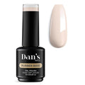 Dan's Nails Angel Peach Nude Rubber Base Gel Coat Set | Easy Soak Off System - UV/LED Lamp