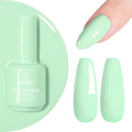 Beetles Mint Green Gel Nail Polish, 15ML Green Gel Polish, Soak off Uv Led Nail Lamp Easter Spring Nails Art Manicure Salon Salon DIY - Gift for Her
