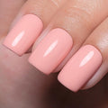 Gel Polish, 0.5 Fl Oz Nude Gel Nail Polish Light Pink Spring Summer Soak off LED UV Gel Nail Polish Art Starter Manicure Salon DIY Nail Gel Polish