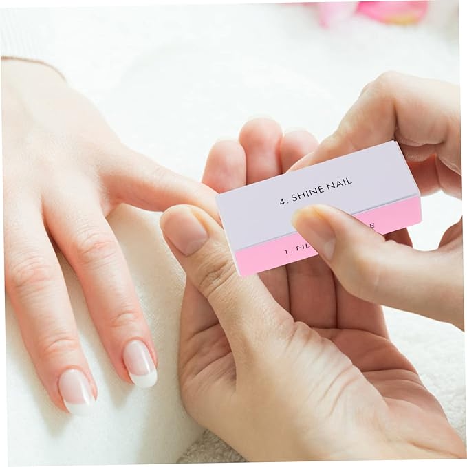 10pcs Nail Buffer Block Nail File Buffing Sanding Buffer for Home Professional Manicure Pedicure Kit