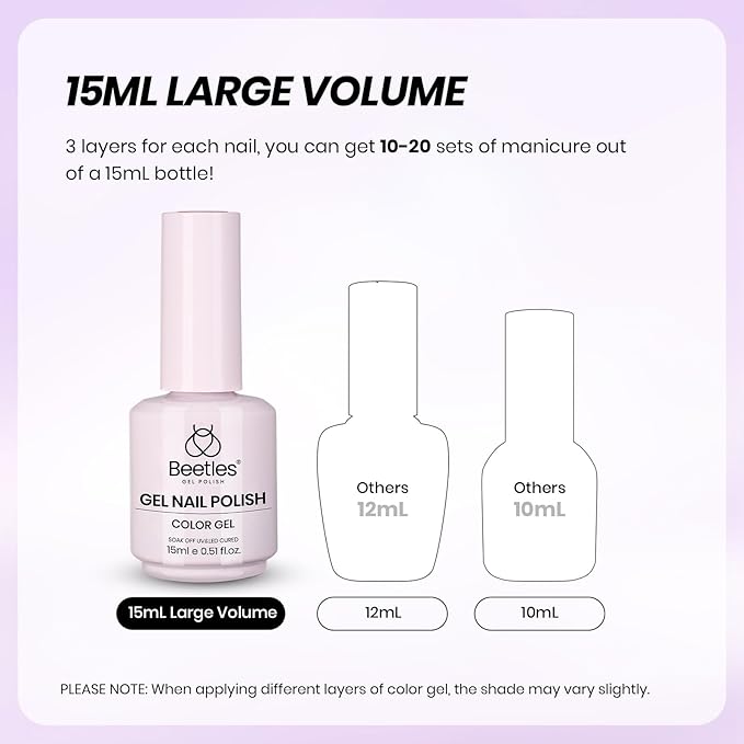 Beetles French Tip Gel Polish Set - Spring White Pink Gel Nail Polish Set Soak Off UV LED with 2 Styles Classic French Nail Art Sticker Sheets Manicure DIY Home Salon Gifts for Women Pure French