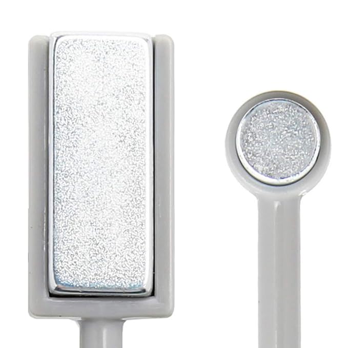 2 Pieces Magnet Stick Double-head Nail Magnet Stick Cat Eye Magic Magnet Stick for 3D Magnetic Cat Eye Gel Magic Nail Art Manicure Tool, Black