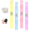 Nail Polish Corrector Pen, 4Pcs Nail Polish Remover Tool with 20pcs Tapered Refill Tips, Nail Polish Correction Nail Edge Cleaning Pen for Nail Art DIY