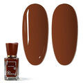 Brown Nail Polish, 14 ML Quick Dry Nail Polish for Nail Art DIY Manicure at Home, Chip Resistant Nail Lacquer for Nail Art Varnish, Long Lasting, BOG119