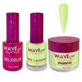 WAVEGEL Soak-Off Gel, Nail Lacquer & Acrylic/Dip Powder Matching Set - Princess Collection - #50 Secret Truth