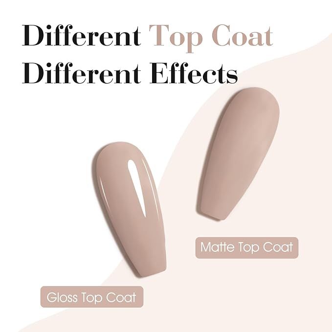 CANNI Nude Gel Nail Polish, 1Pcs Light BroWn Gel Polish Grey Color High Gloss Soak Off U V French Nail Manicure Salon DIY