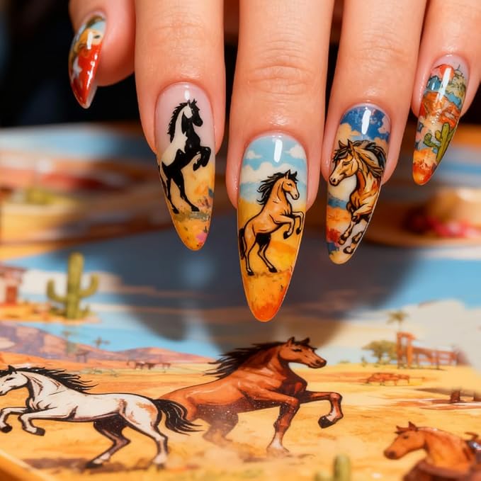 PH PandaHall 3pcs Wild Animal Nail Stamping Plates, Tiger Lion Wolf Nail Art Templates Fierce Animal Wildlife Stainless Steel Image Plate Art Stencils with Tools for DIY Print Manicures Salon Design