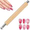 Cat Eye Magnet for Nails, Multifunctional Double-head Nail Polish Magnet Pen, Magnetic Cat Eye Gel Polish Nail Design Tool, for Home DIY, Salon