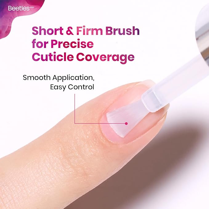Beetles Pro 20ml Nail Dehydrator and Primer, Acid Free & Hema-Free Natural Prep Dehydrate and Bond Primer for Acrylic/Gel Nail Polish/Nail Tips Fast Dry Nail Supplies Professional Salons Manicured