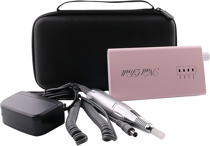 WERJIA Hard Carrying Case Compatible with MOCOWIND/MelodySusie/Makartt/HUGMAPLEPRO/AZ GOGO Portable Nail Drill Machine (Case Only)
