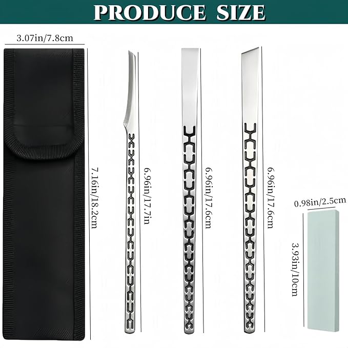 4 PCS Stainless Steel ingrown toenail Pedicure Knife Set,Professional Pedicure Knife Set,Dead Skin Corn Foot Callus Remover Kit