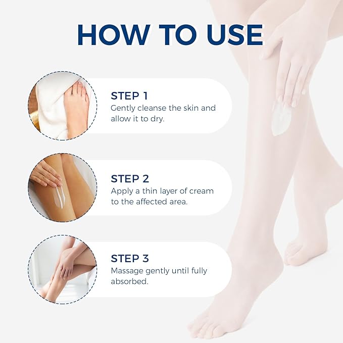 OUKEYA Urea Cream 42% Plus 2% Salicylic Acid – Intensive Foot & Hand Care for Very Dry, Cracked Skin, 5.29 oz (3 Pack)