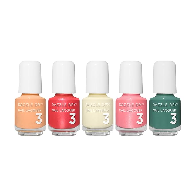 Dazzle Dry Mini Flight - Spring Fling - 5 Mini Lacquers