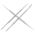 Nail Sets Nail Cleaner Tool Cuticle Pusher Stainless Steel Pusher Spoon Cuticle Peeler Scraper Cleaner Kit for Salon 3PCS Dip Kits Tool