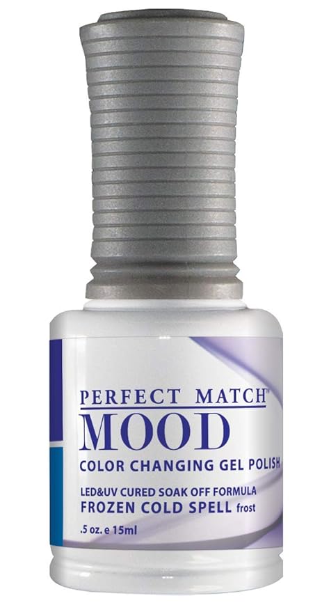 LeChat Perfect Match Mood Gel Polish, Frozen Cold Spell, 0.500 Ounce (MPMG06)