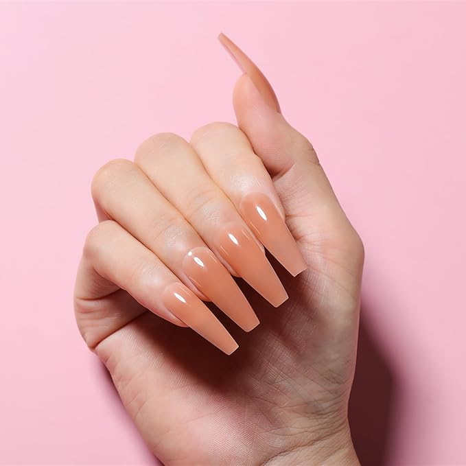 AIMEILI Poly Nail Extension Gel Builder Nail Gel Hema Free Poly Nail Enhancement Nail Art Design DIY Salon Nail At Home Gift for Women Nail Gel - 065