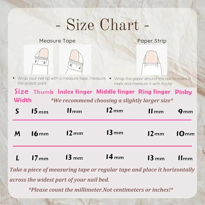 WOMHOPE Press on Nails Handmade Full Cover False Nails with Rhinestone Vintage Flower Aurora Acrylic Nails for Women and Girls 10pcs/Box Long Almond,Coffin (French polarization, Large)