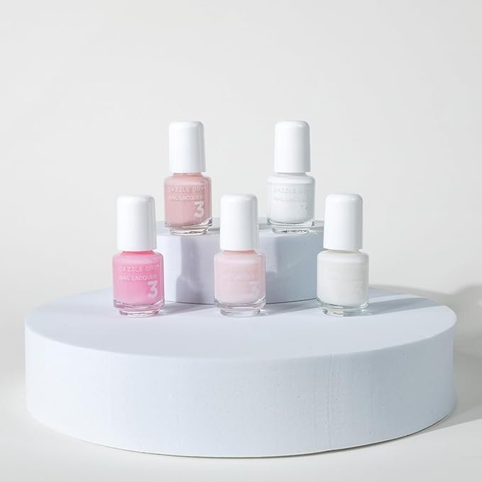 Dazzle Dry Mini Flight - French Manicure - 5 Mini Lacquers