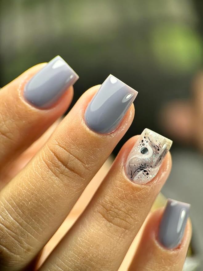 Dan's Nails Rubber Base Gel Polish Coat (Lava Smoke)