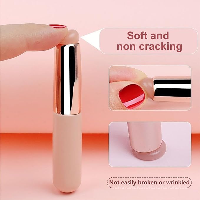 WOKOTO 6pcs Nail Ombre Brush And Liner Nail Brush Set Nail Art Painting Pen Brush UV Gel Polish Gradient Color Design Nail Polish Brushes Nail Drawing Pen Nail Detail Brushes Ombre Brushes For Nails