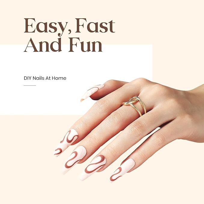 Beetles Gel Nail Glue and No Wipe Top Coat Kit, 2Pcs 15ml 9 In 1 UV Nail Glue for Acrylic Nail Tips Clear Press On Nails, Easy Nail Extension Gel, Soak Off LED Shine Finish DIY Home Manicure