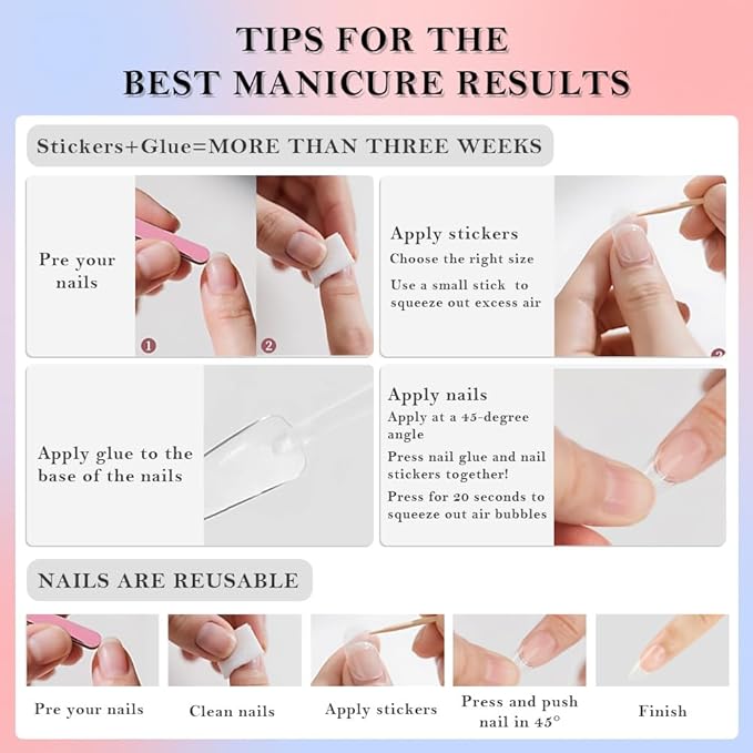 evpct Pink Cat Eye Coffin Press on Nails Square Medium, Medium Square Stick on Nails for Women Gift, Warm Pink Metallic Glitter Glossy Reusable Spring Summer Gel Press on Acrylic Fake Nail with Design