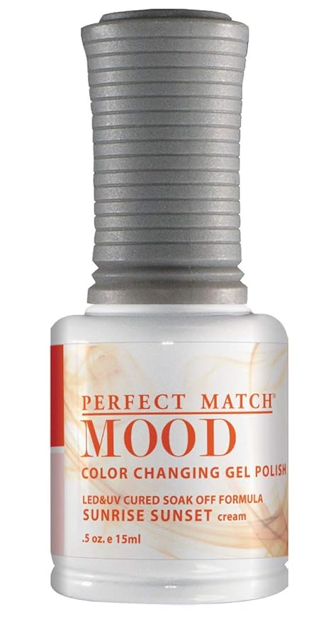 LeChat Perfect Match Mood Gel Polish, Sunrise Sunset, 0.500 Ounce (MPMG03)