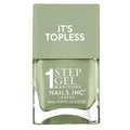 Nails Inc It's Topless Gel-Like Nail Polish, 4-in-1 Base Coat, Treatment, Color & Top Coat, Long Lasting, Strong, Chip Free Nails, Glossy Salon Quality Manicure, Air Dry Nail Polish, Iris, 0.47 Fl Oz