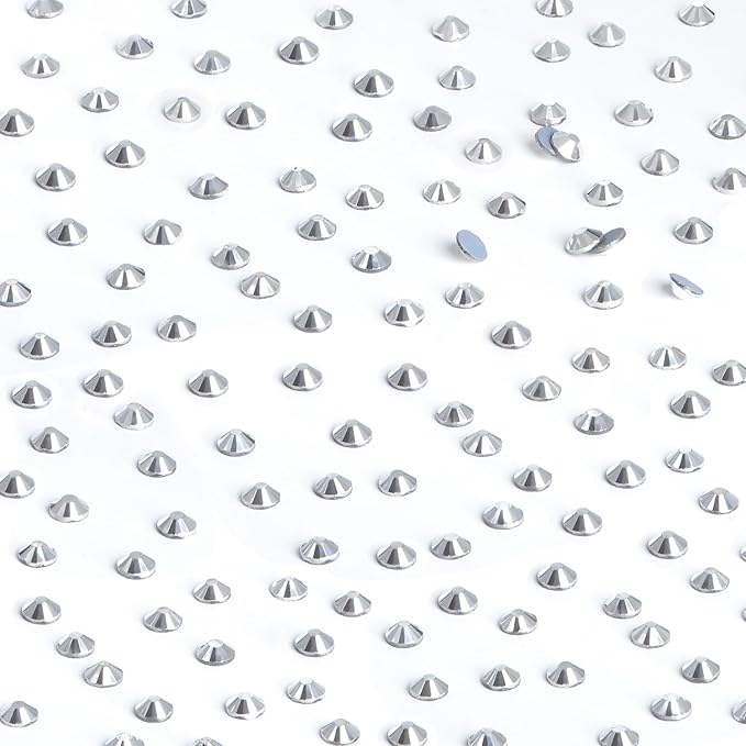 NCB 2880pcs Hotfix Rhinestones Flatback Crystal Rhinestones for Crafts Crafting Clothes Shoes DIY Decorations (Labrador, SS16 3.8mm)