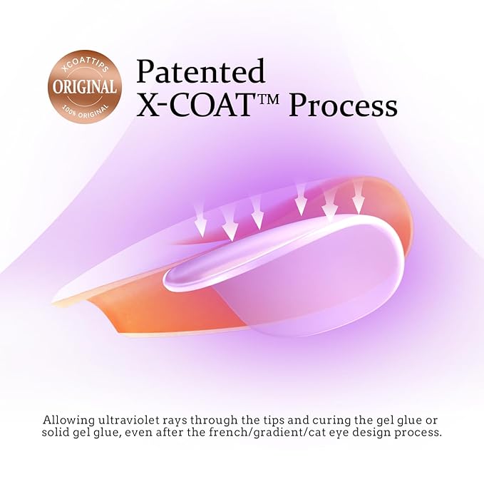 BTArtboxnails Square Gel Nail Tips Short - Pre Colored Milky White Soft Gel Nail Tips, Milky White Press on Nails, Natural XCOATTIPS